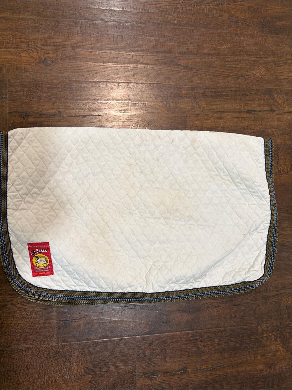 Baker saddle pad